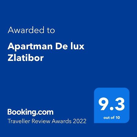 Apartman De lux Zlatibor Extérieur photo